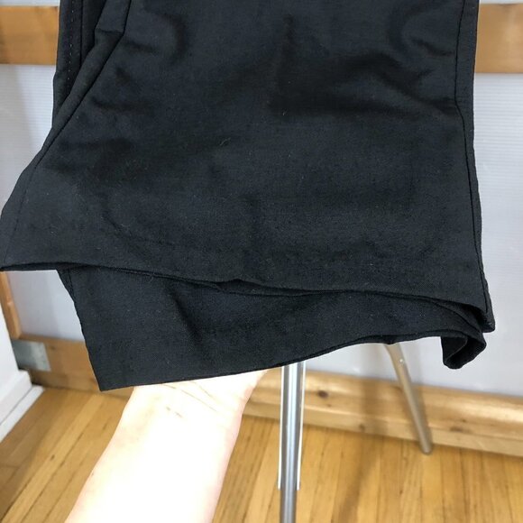 Banana REPUBLIC Martin Fit‎ Stretch Wool Black Flare Lined Pants Sz 2 - Picture 6 of 10